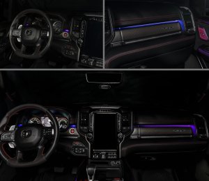 RAM RAM Interior Ambient Lighting Kit - ORACLE Lighting - ColorSHIFT RGB - RGB - `19-`24 RAM RAM Interior Ambient Lighting Kit - ORACLE Lighting - ColorSHIFT RGB - RGB - `19-`24